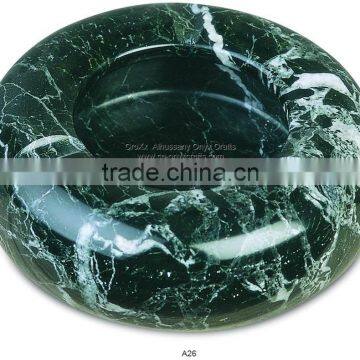 Black Zebra Marble Ashtray