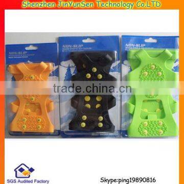 2015 Hot Items Snow Grips Cleat for Ice Snow Shoes No-slip Ice Grip