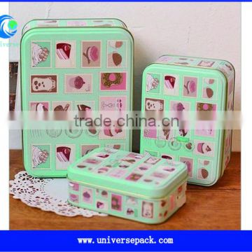 Customized Printing Metal Box Iron Boxes For Packing As Custom Products