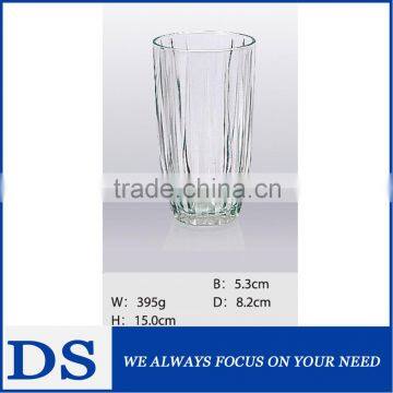 High quality customized strip glass cup/ tumbler