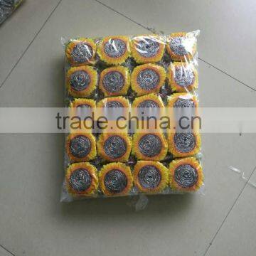 China the stainless steel pot scrubber no rusty