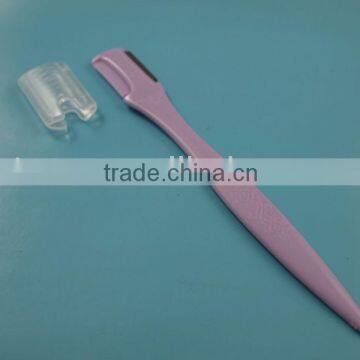 NMD-015 Plastic handle sharp blade battery eyebrow razor