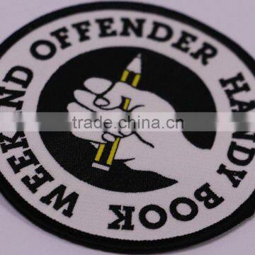 2016 Wholesale Factory Direct High Quality Customized Woven Flag Patch