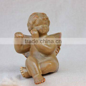 ceramic angel for outdoor garden decoration