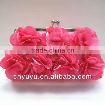 Evening satin handbags Bridal Chiffon Bag