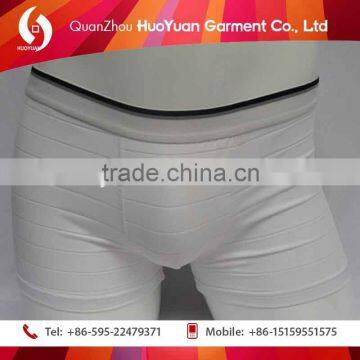 white boxers , strip nylon and cotton mens boxer shorts , pure white man underwear