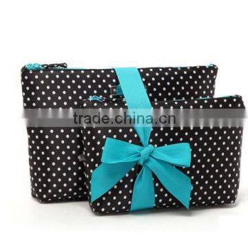 New fancy canvas cheap cosmetic bags 2014 women's hand bag