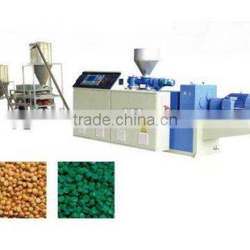 PVC pelletizing production line (hot-cutting)