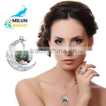 2016 Newest Design Cat Charms Pendant Necklace