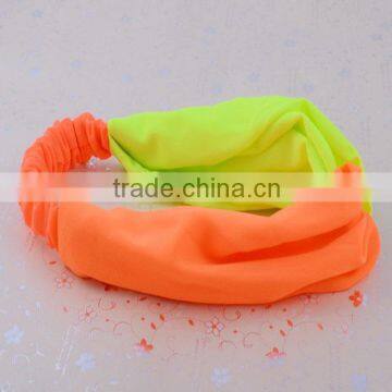 SYA colorful elastic lovely fabric bright color headband