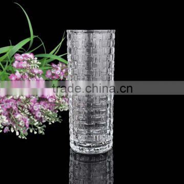 high quality glass vase for wedding decoration