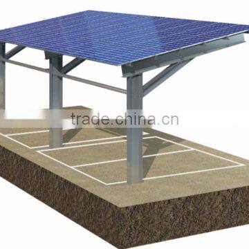 Solar panel rack for Carport installation