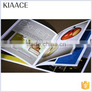 High quality top sale china handmade art paper custom printing video brochure card