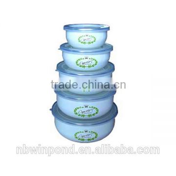 cheapest price enamelware bowl set,enamel kitchenware wholesale