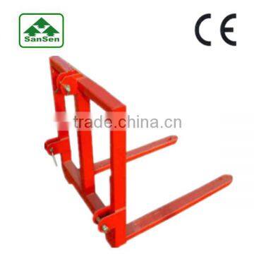 3 Point Pallet Forks;bale mover for compact tractors