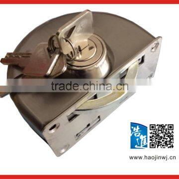 HJ-093 Hot sale stainless steel glass lock /Wholesale stainless steel glass lock/quality /stainless steel glass lock