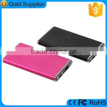 ultra thin portable 5600mah power bank energizer for tablet PC and Smartphones