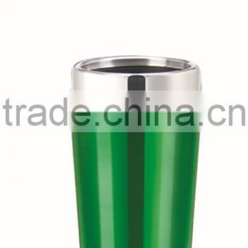 450ml double wall plastic auto mug