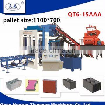 QT6-15 interlocking brick block machine in kenya