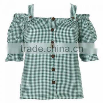 Trachten Oktoberfest Bavarian Traditional Ladies Shirt/Blouse