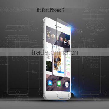 Hot Selling Tempered Glass Screen Protector in Cell Phone Screen 2.5D 9H Film for iPhone 7 Screen Guard