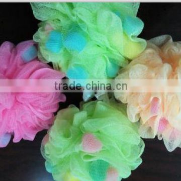 Nylon mesh sponge,Mesh Bath Ball