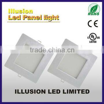 plastic cheap price CE RoHS certified square ultrathin led panel lights