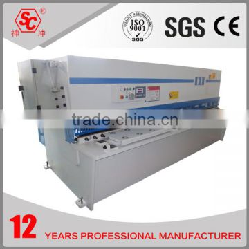 QC12Y-6x3200 hydraulic sheet metal swing beam shearing machine, guillotine machine, cutting machine