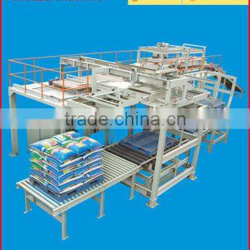 High speed automatic cement bag palletizer