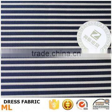 Dress Stripe Fabric Woven Jacquard Tulle Lace Organza Fabric Polyester and Nylon Fabric photo-2