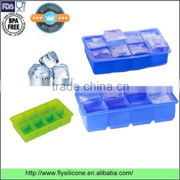 Hot Sale on Amazon Customized Logo Perfect Big Size Silicone Ice Cube Mold photo-5