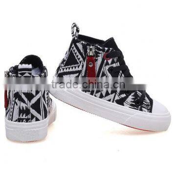 ethnic trend high top sneakers vulcanized cheap casual canvas shoes girl sneaker shoe, shoes kids 2016