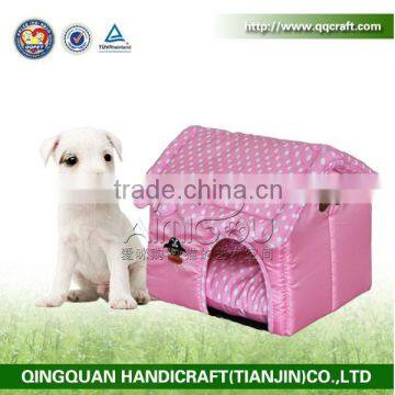 Liwen Wrought Iron Dog Bed & Wooden Pet House & Cardboard Cat House photo-2