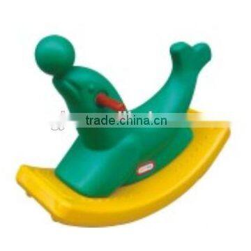 Large plastic production equipment rotomolding machine production Rocking Horse