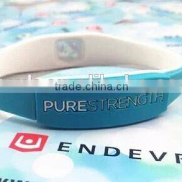 Fashion Pure Strength Rubber Bracelet Silicon photo-2