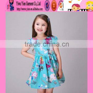 Factory Direct Flower Girl Dress of 9 Years Old Summer Casual Baby Cheap Flower Girl Dress photo-5