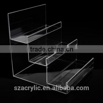 clear acrylic wallet display stand