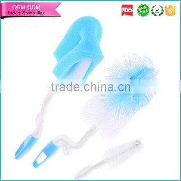 360 degree sponge baby feeding bottle brush manufacture