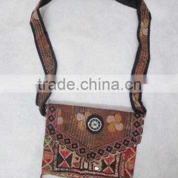 Handmade Vintage Fabric Banjara Cross Body Bag Vintage Banjara Shoulder Bag