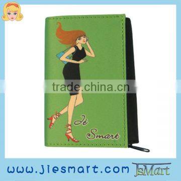 JSMART folded wallet cartoon animation design printing digital sublimation