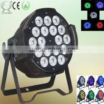 led light cheap stage lighting 18pcs*15W 6in1 led par light