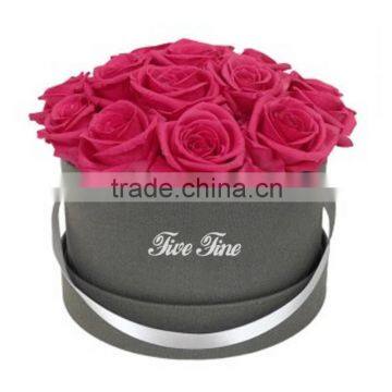 Round fabric Flower boxes with custom Logo