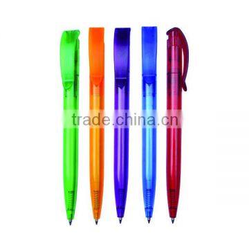 2016 hot selling logo printed advertising cheap ballpoint plastic pen