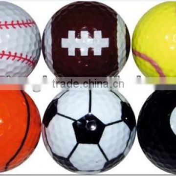 Novelty Golf sports ball