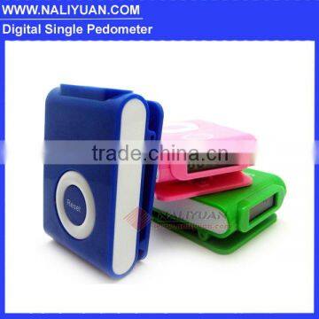 Electronic digital pedometer with belt clip promotion digital pedometer electric digital pedometer