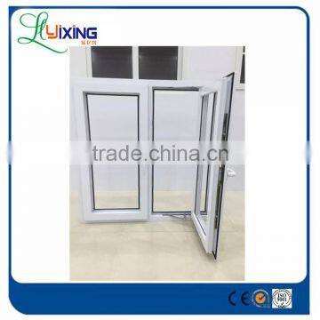 Pvc Frame Material and PVC Glass Window,Casement Windows Type Pvc Arch Window With Grills