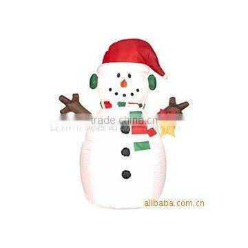 led light christmas snowman decoration