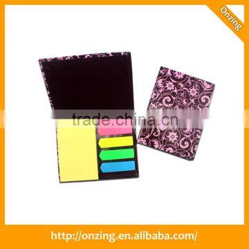 Onzing New Custom Sticky Note Pad Set Leather Cover photo-4