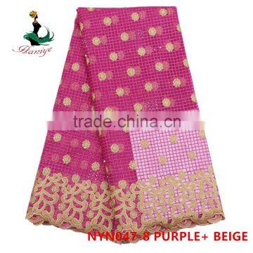 2016 Haniye African Tulle Tulle Fabric/French Lace Fabric Tulle High Quality 2016/NYN47 photo-6