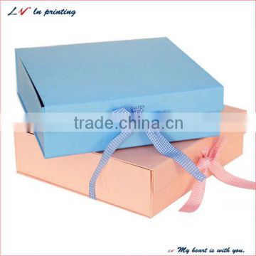 hot sale small folding gift box made in shanghai